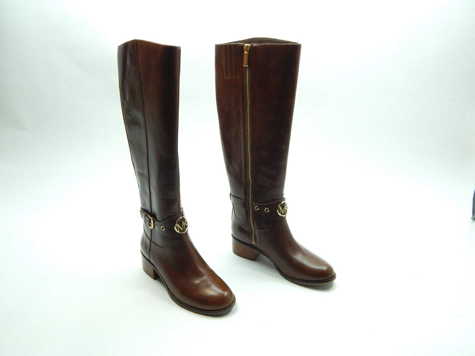MICHAEL KORS HEATHER LEATHER WOMEN BOOTS SIZE 5