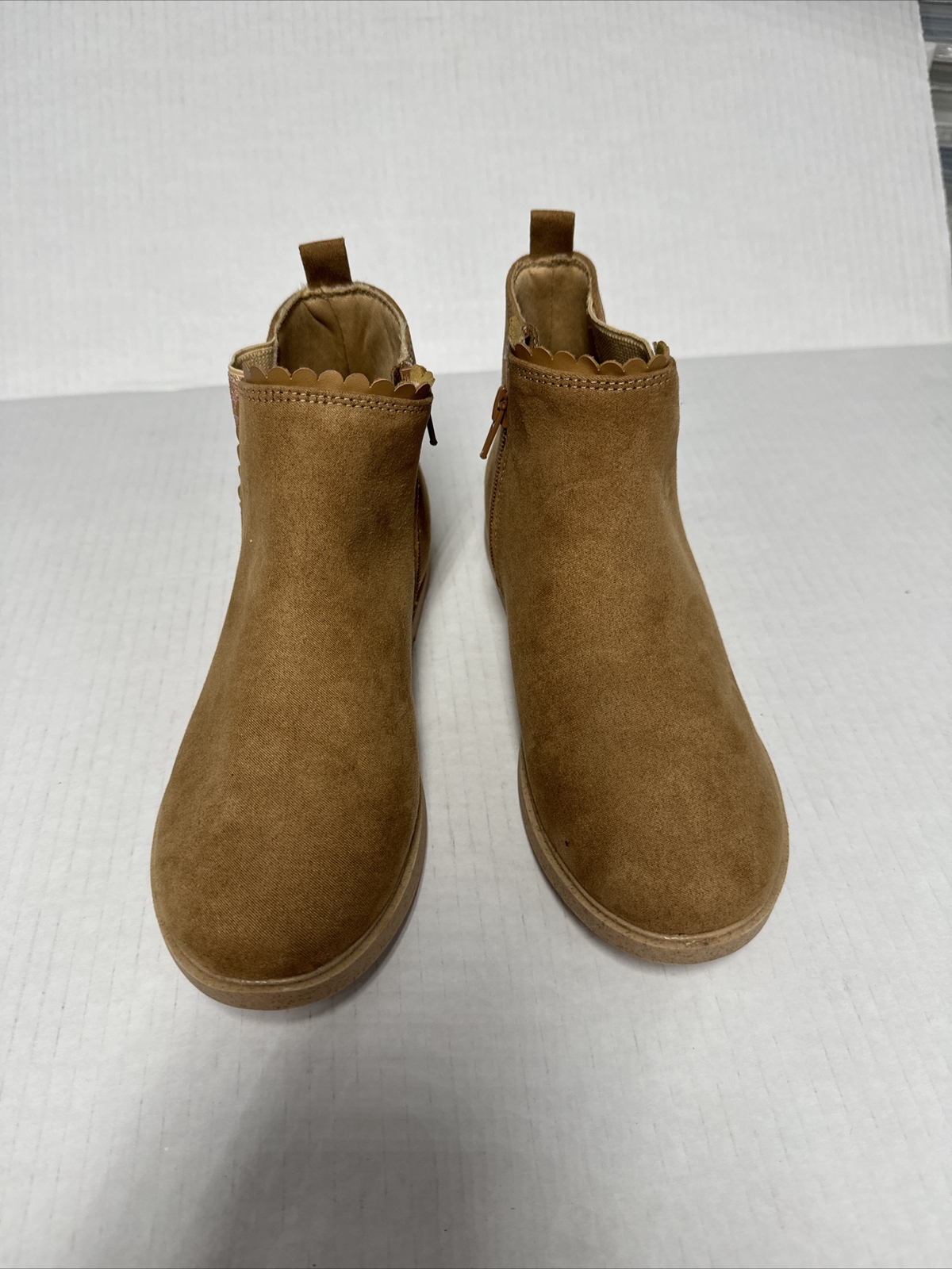 Tucker And Tate Girls Boots EUC Size 3 Brown Half Bootie