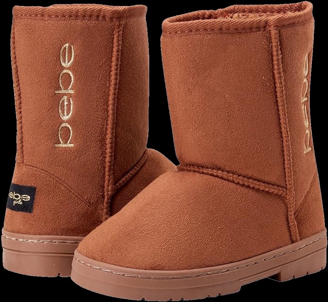 LOT:New w/ Tags Bebe Girls Microsuede Lined Shearling Boots Sizes 1 2 3 11 12 13