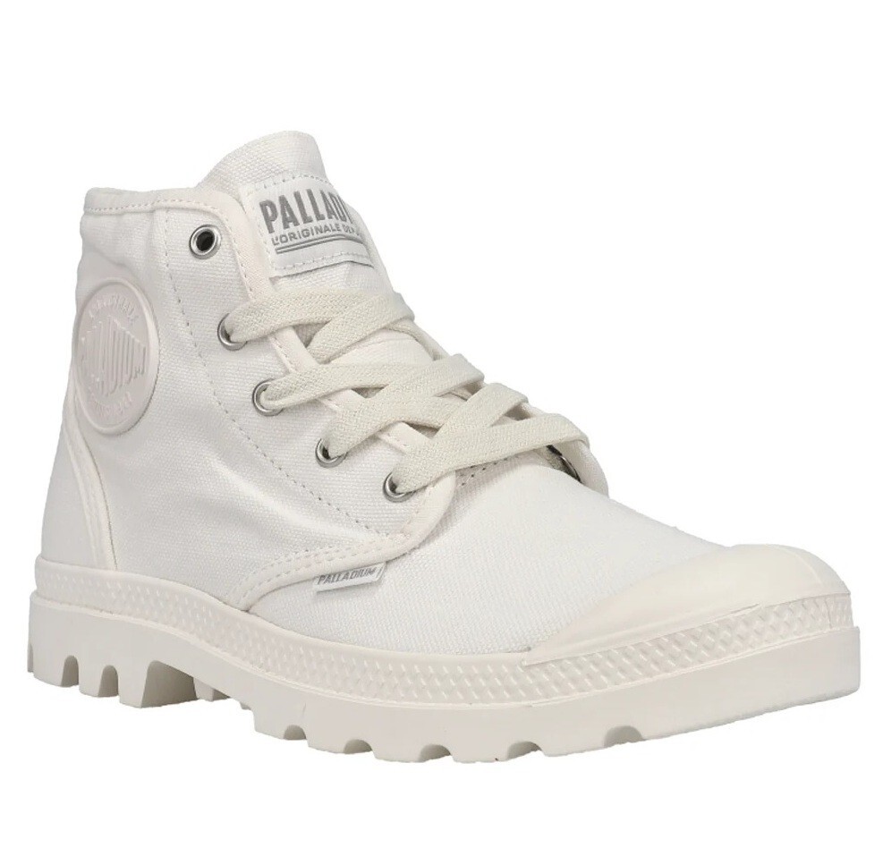 PALLADIUM Pampa Hi Women’s Boots, Size 7, Star White