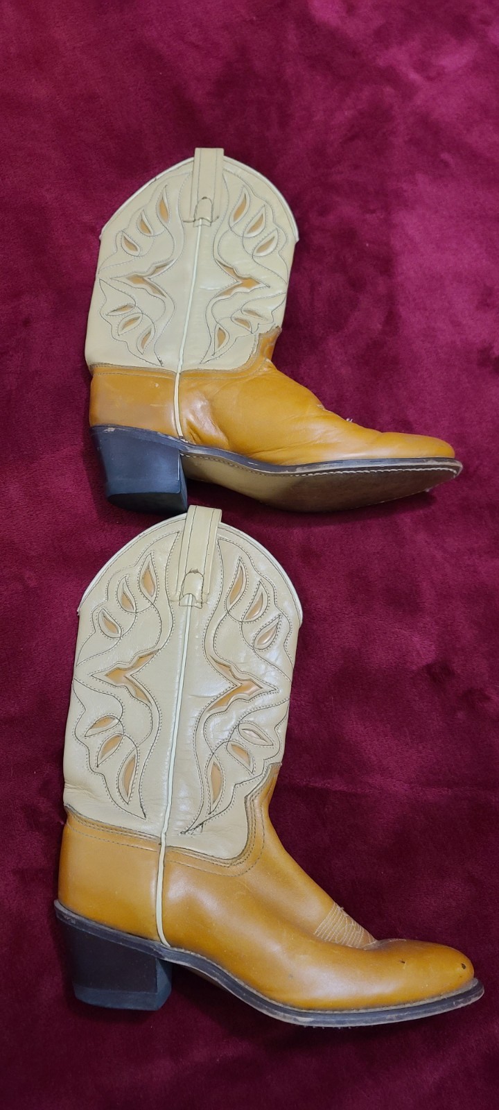 Acme western cowboy Women boots 6C