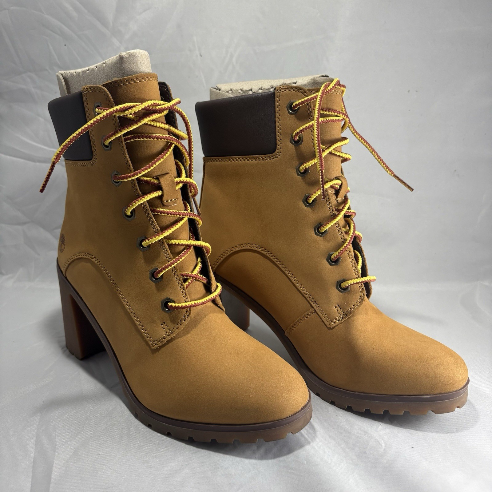 Timberland Women Boots Heel Allington Mid Lace-Up Boot Women’s Size 6 (No Box)