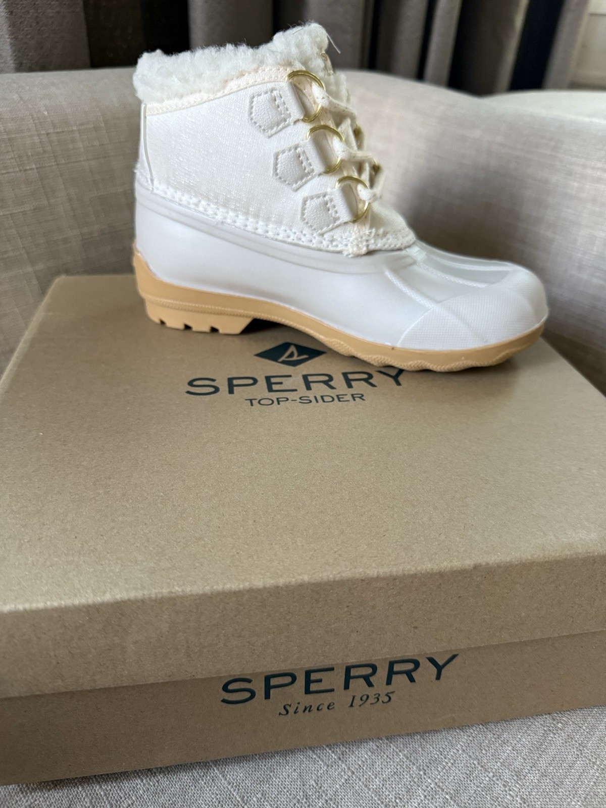 Sperry Top-Sider Girls’ Boots Sz1M  So Cute Brand New Inbox