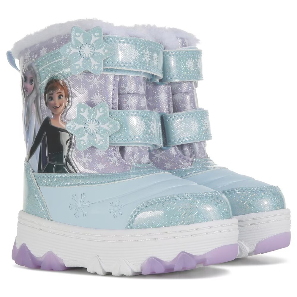 Disney’s Frozen 2 Anna And Elsa Toddler Girls’ Winter Boots Size 7 /New