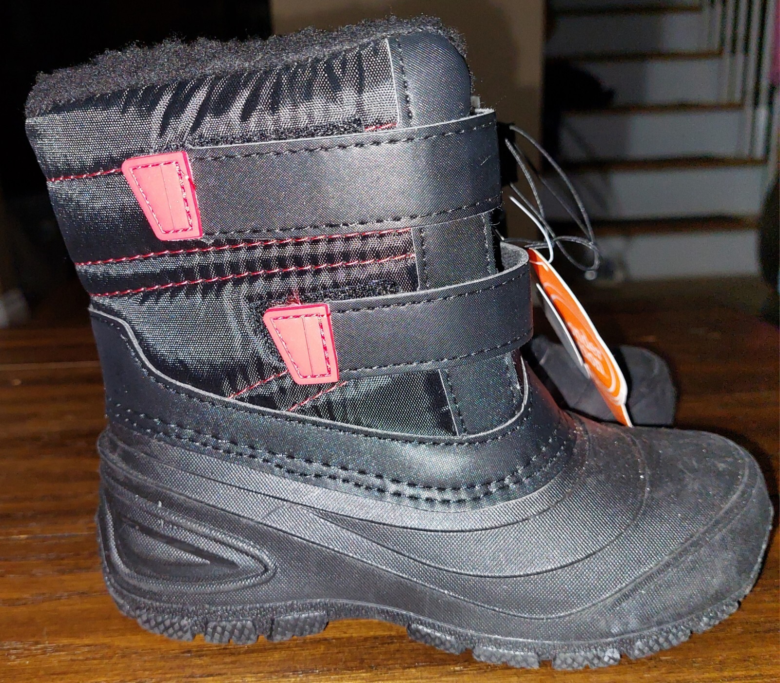 Wonder Nation Youth Girls Winter Boots Rated at -5 Degrees Black Size 11