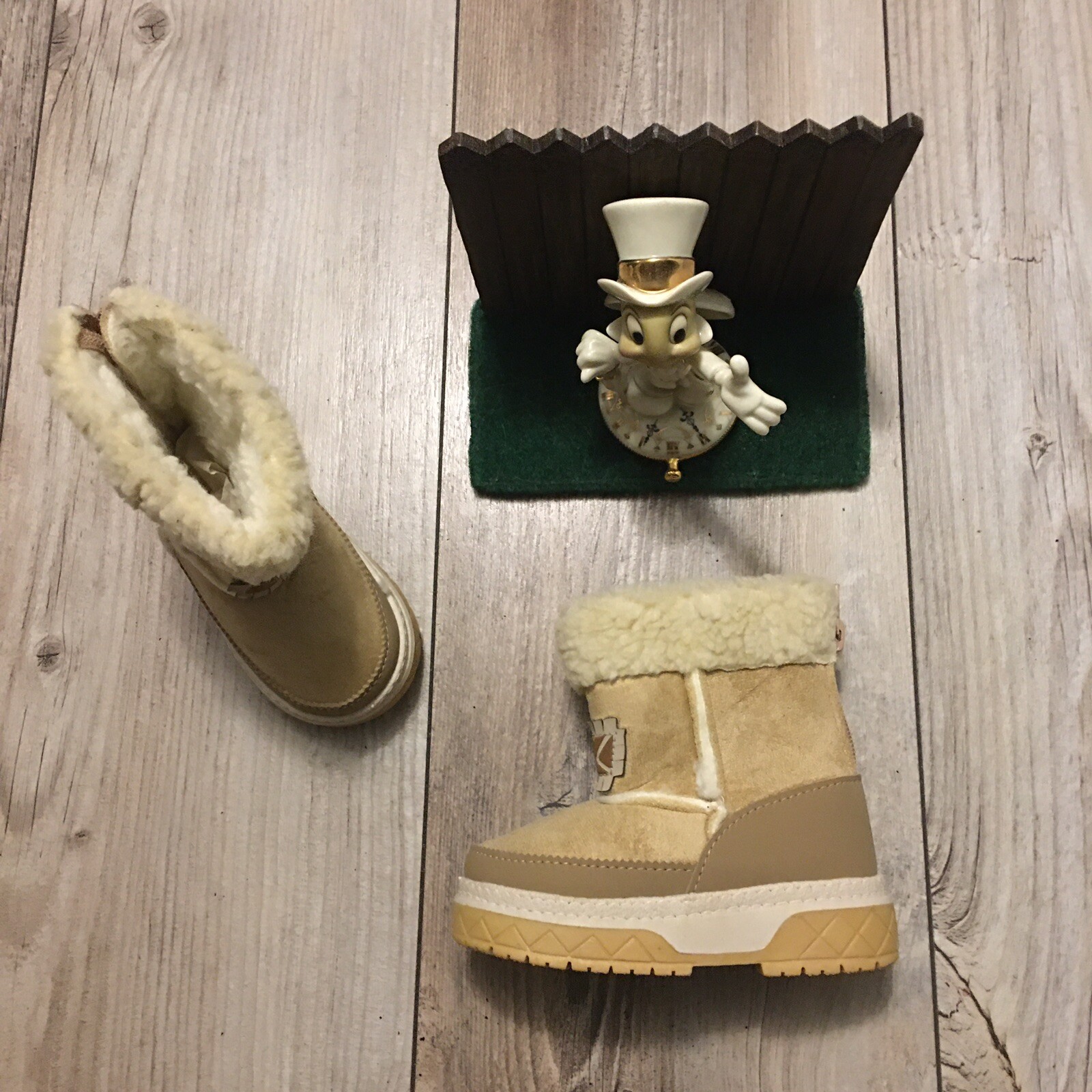 Tan Regina Mepres Girls’ Winter Boots Children’s Toddler 5-6 22-23 Beige New $45