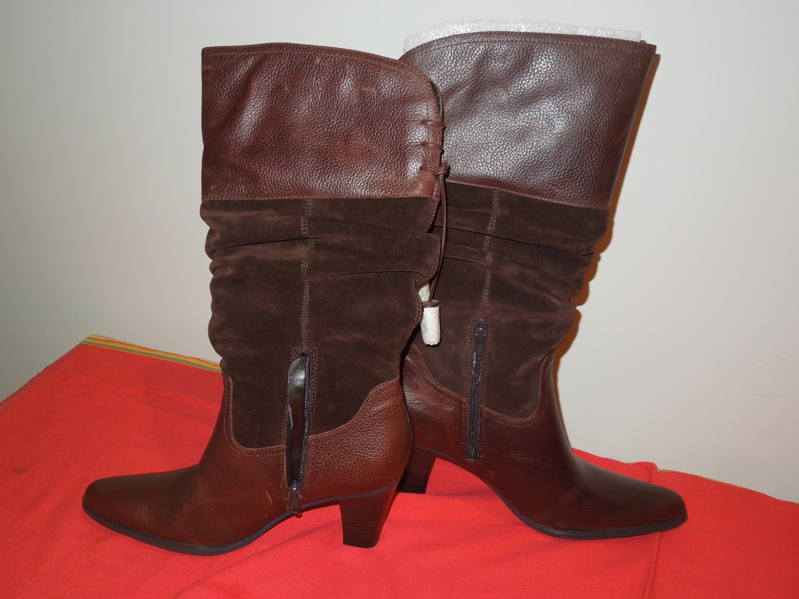 Adele Brown Women Boots