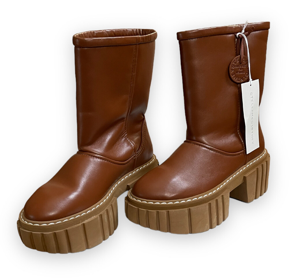 Stella Mccartney Women Boots Size 40 Brown New
