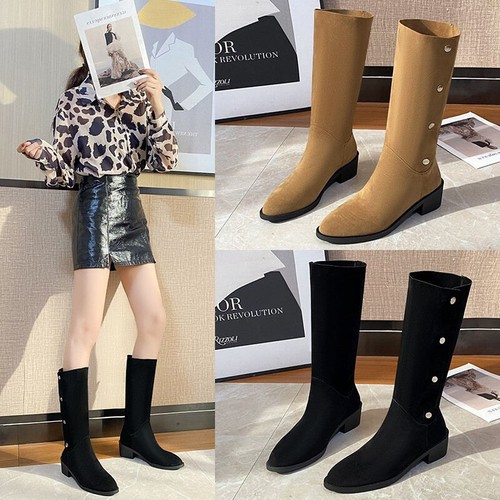 Women’s boots Tall Fashion Winter Shoes Boots Knee High Riding Boots Outdoor