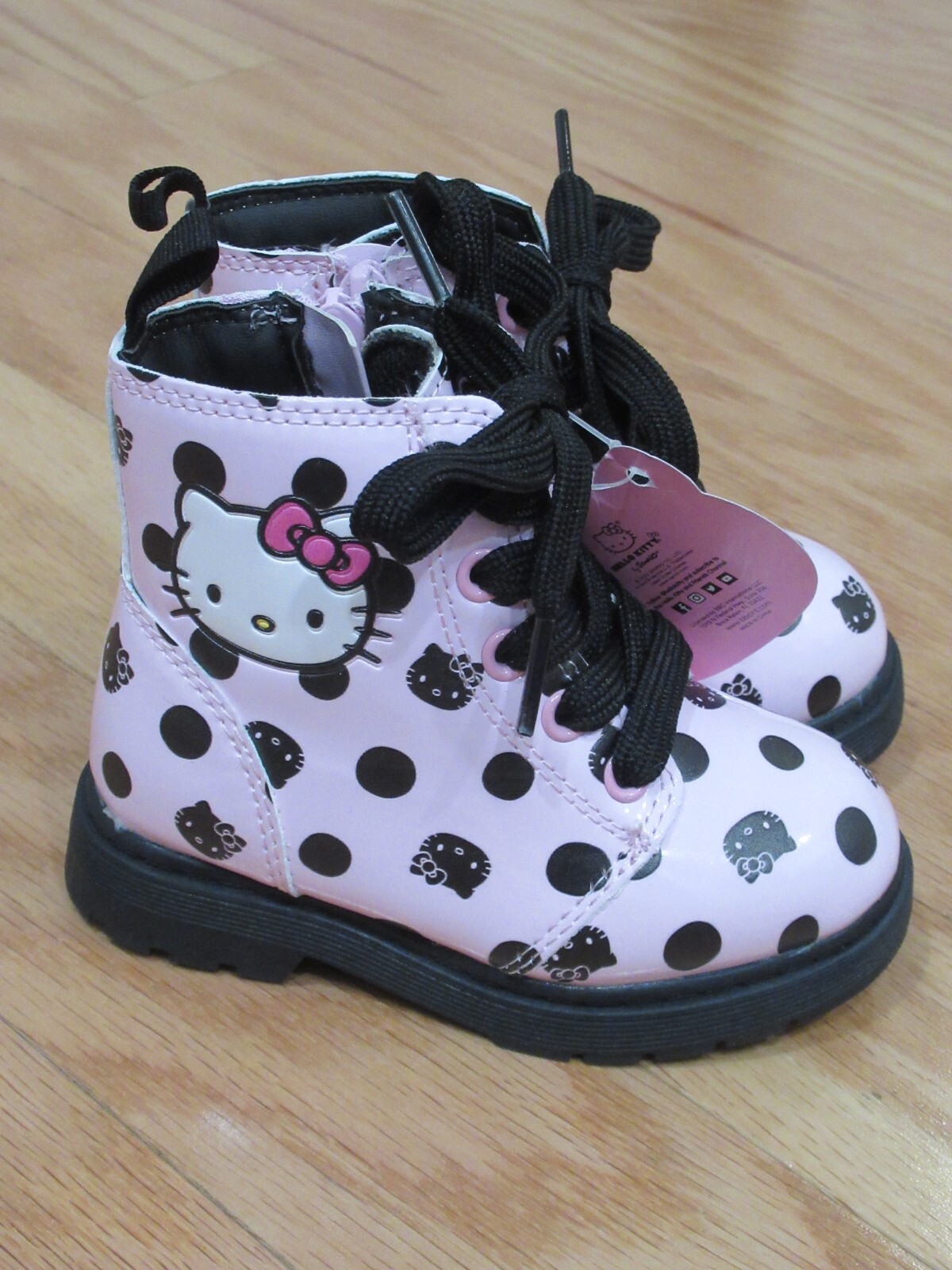 Hello Kitty Little Girls Boots Pink 6