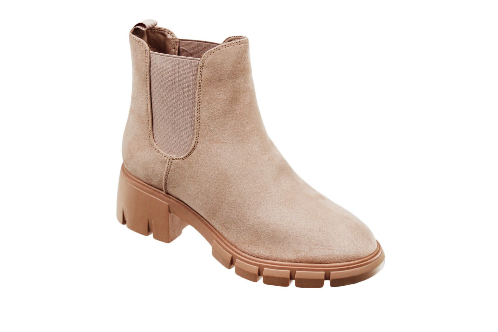 Women Boots Unbranded Women Chelsea Boots Size 6.5 Light Brown