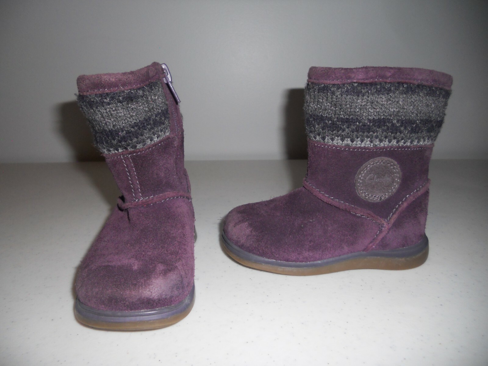 Clarks girls boots size 5 M toddler