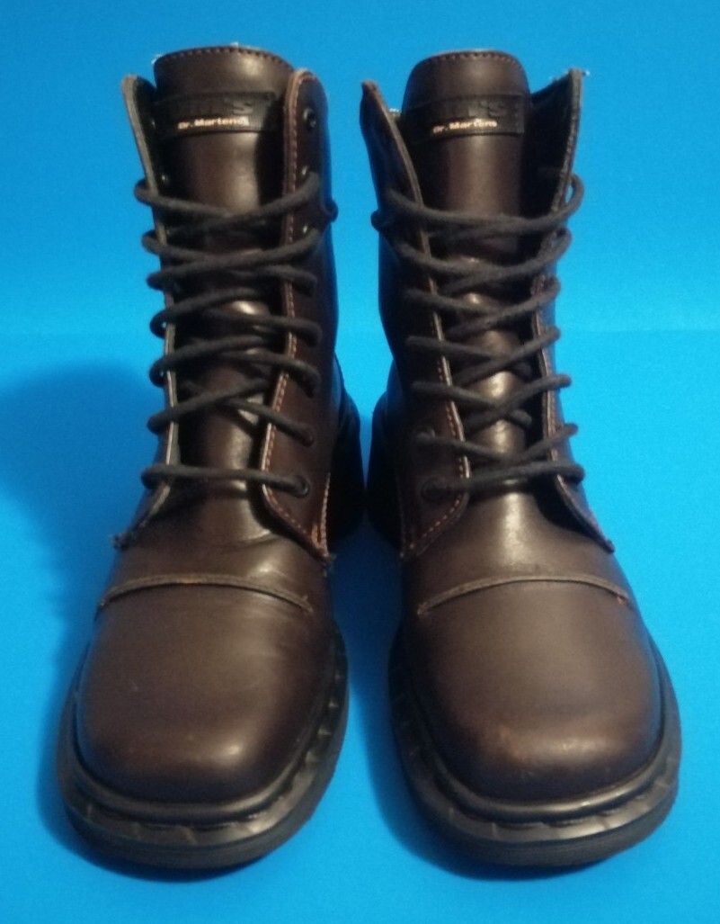 Dr Martens  Vintage  Women Boots, Brown Size 4 CKB05 Made in England