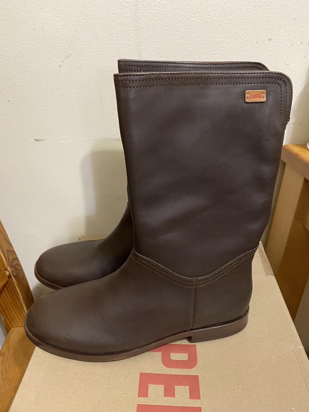 New Camper Leather  Boots  Women Boots 39 8