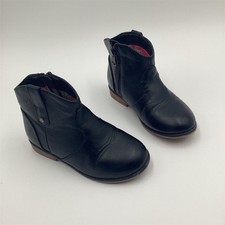 Cat & Jack Toddler Girls’ Black Tiffy Ankle Booties Size 10