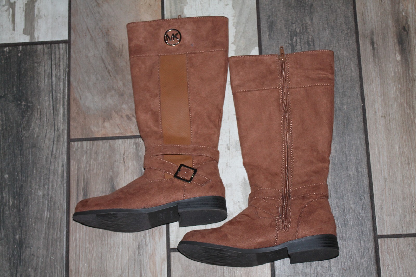 michael kors womens/girls Winter boots Size 3 SECRET COGNAC NICE! FREE SHIPPING!