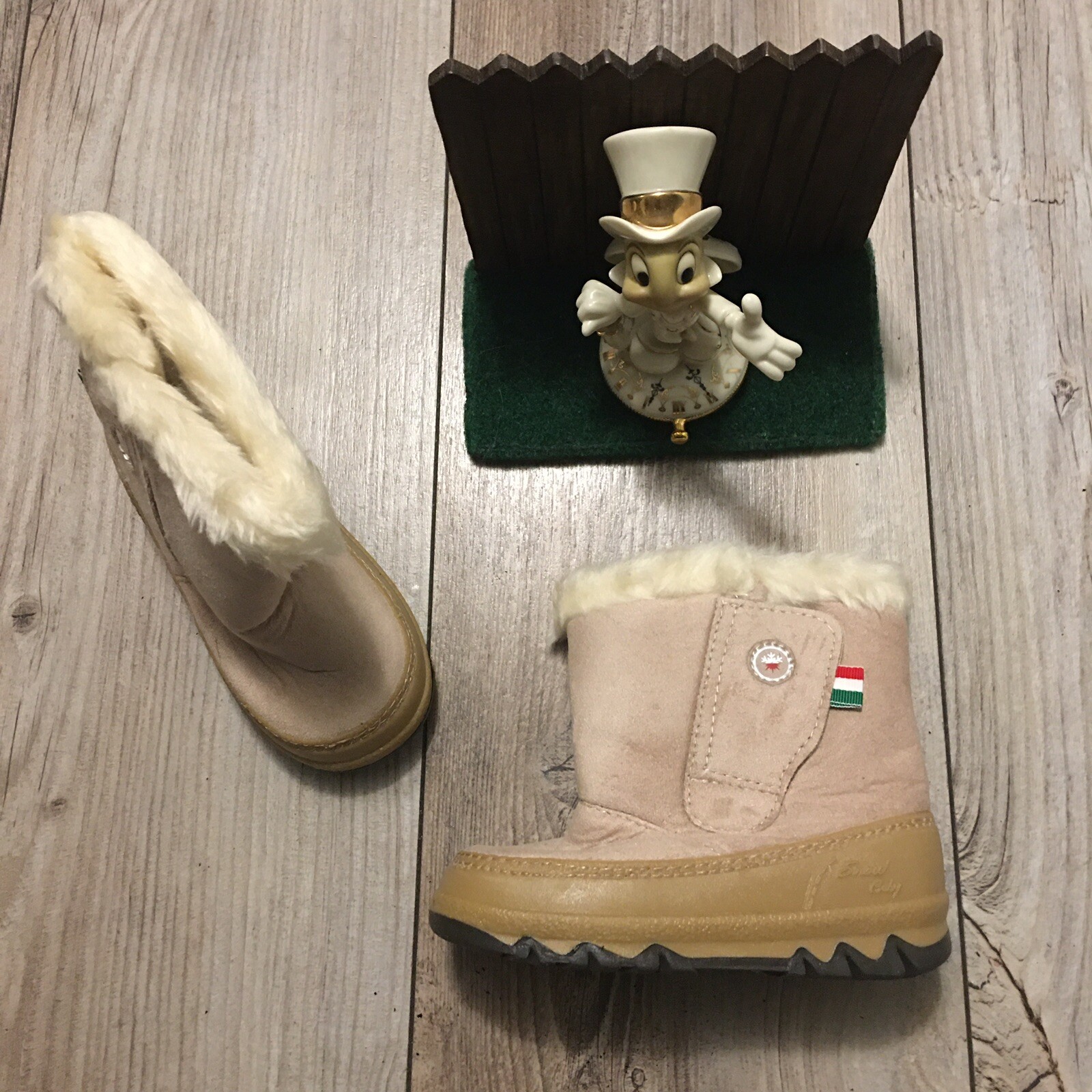 Tan Regina Modes Girls’ Winter Boots Children’s Toddler 7-8 24-25 Beige New $45