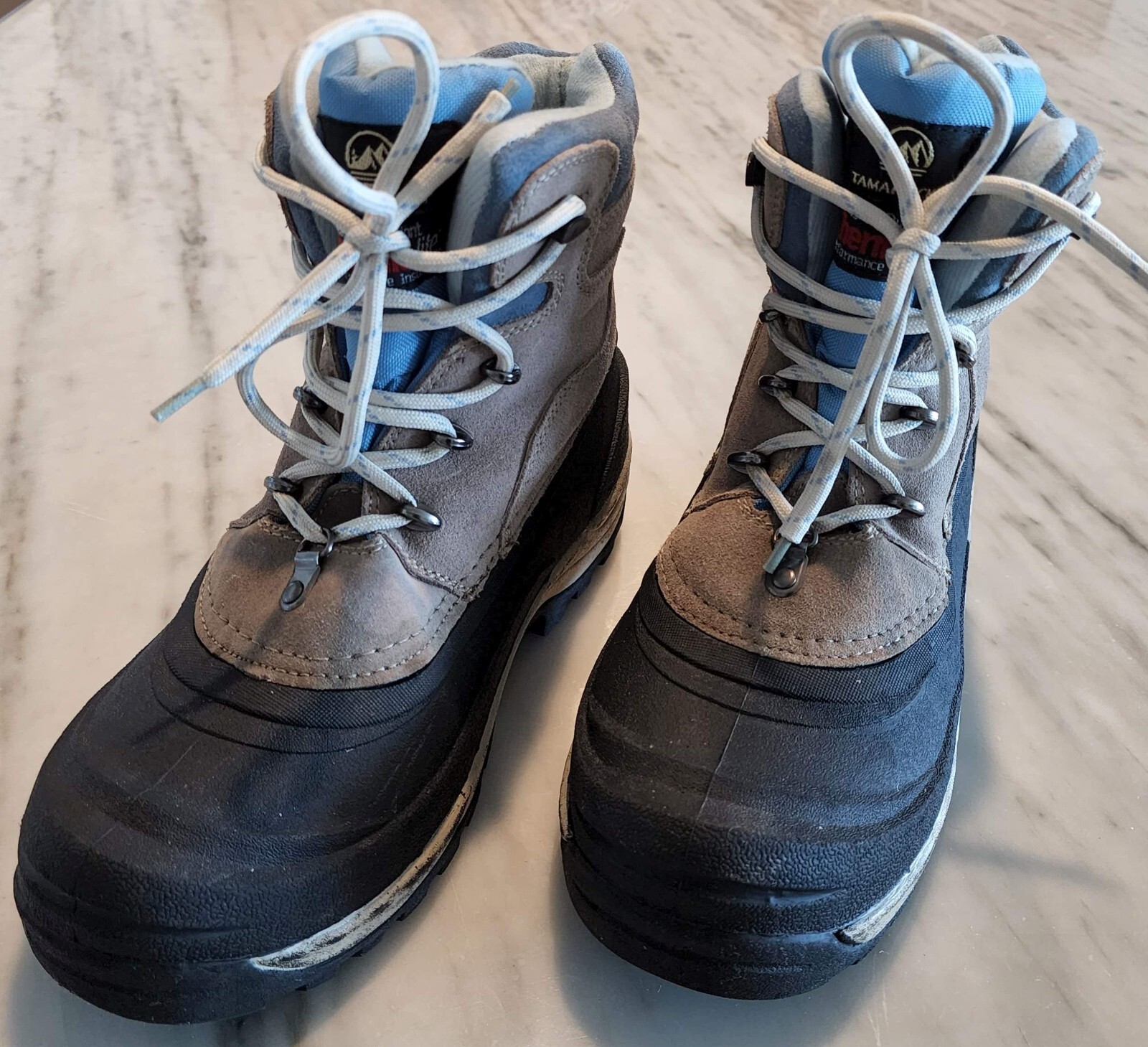 Tamarack Thermo-Lite Women Winter Boots Tan/Black Size 9 Leather Upper JPL-G1080