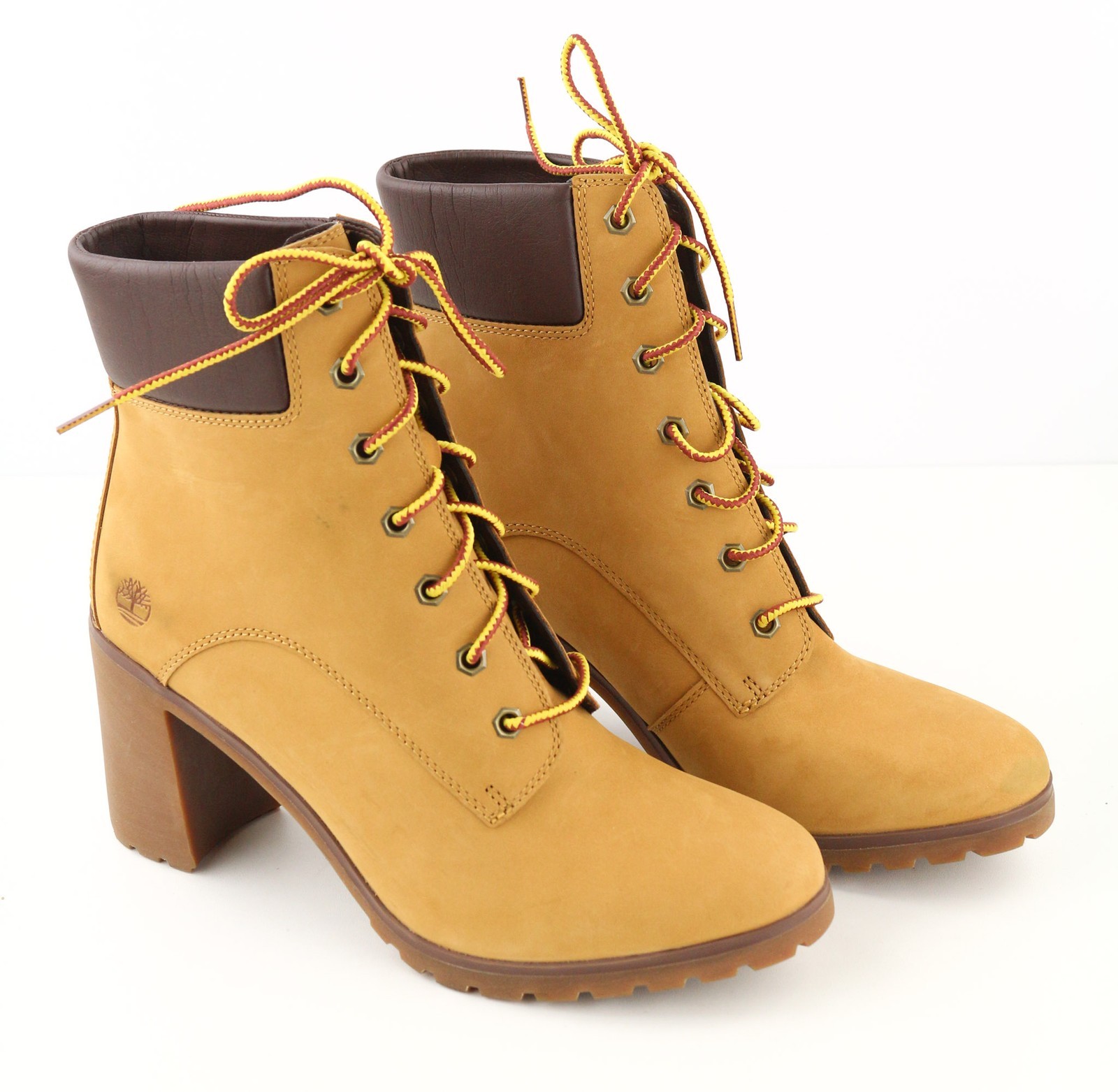 Timberland A1HLS Women’s Heeled Boots EU40 UK7 Brown Allington Leather Ortholite