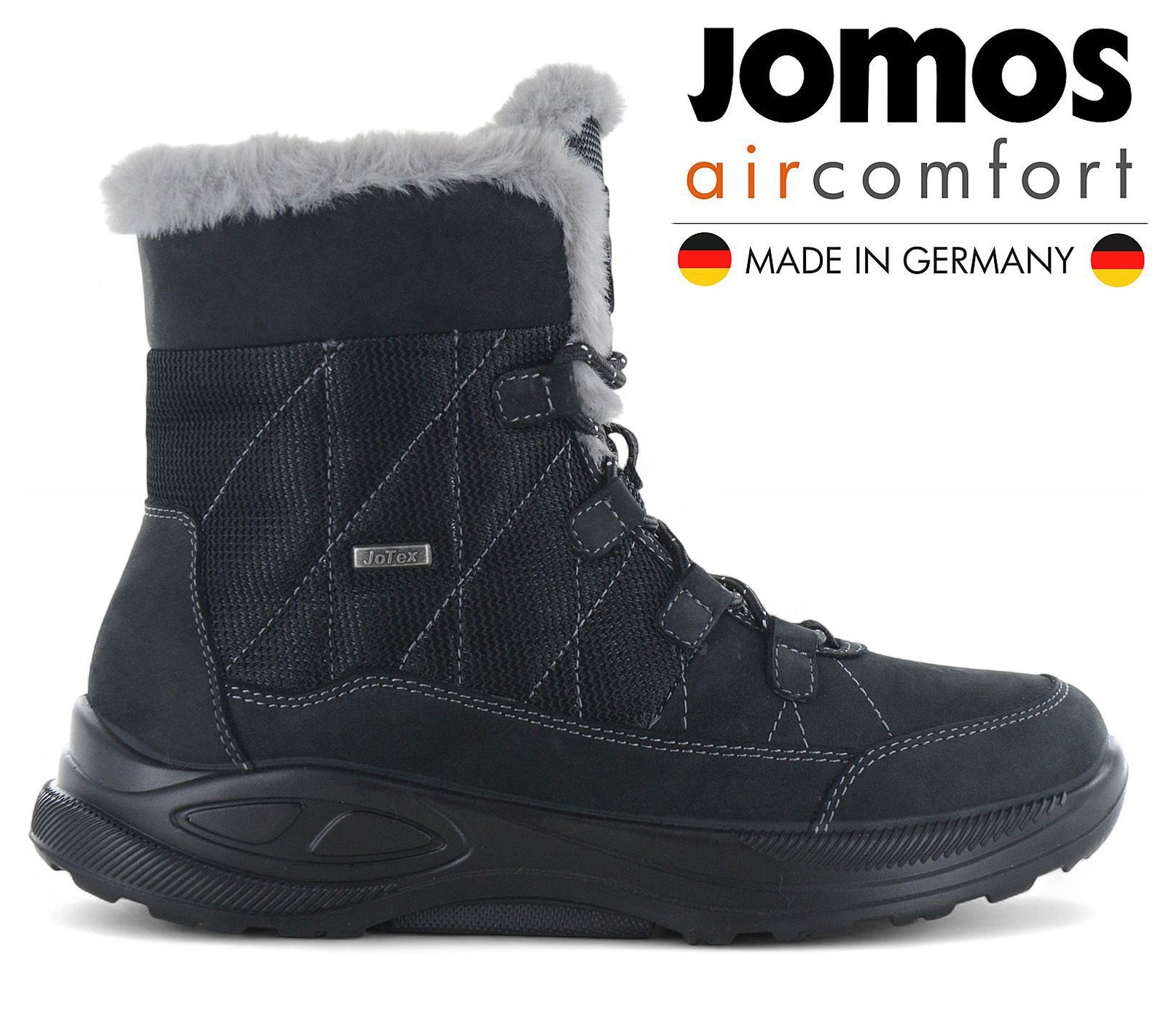 JOMOS Jomotion Boots – Women Winter Boots Lined 860999-566-000 Black New