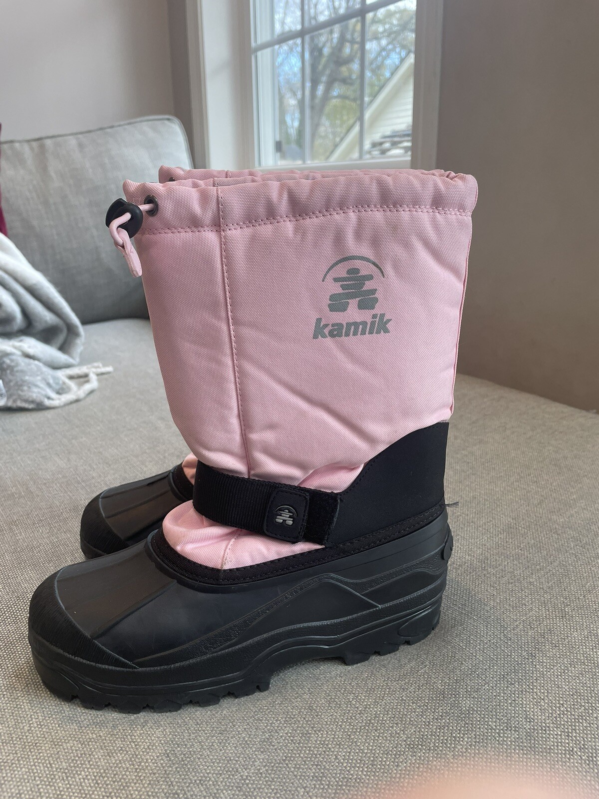 Kamik Girls Boots Size 6 Pink