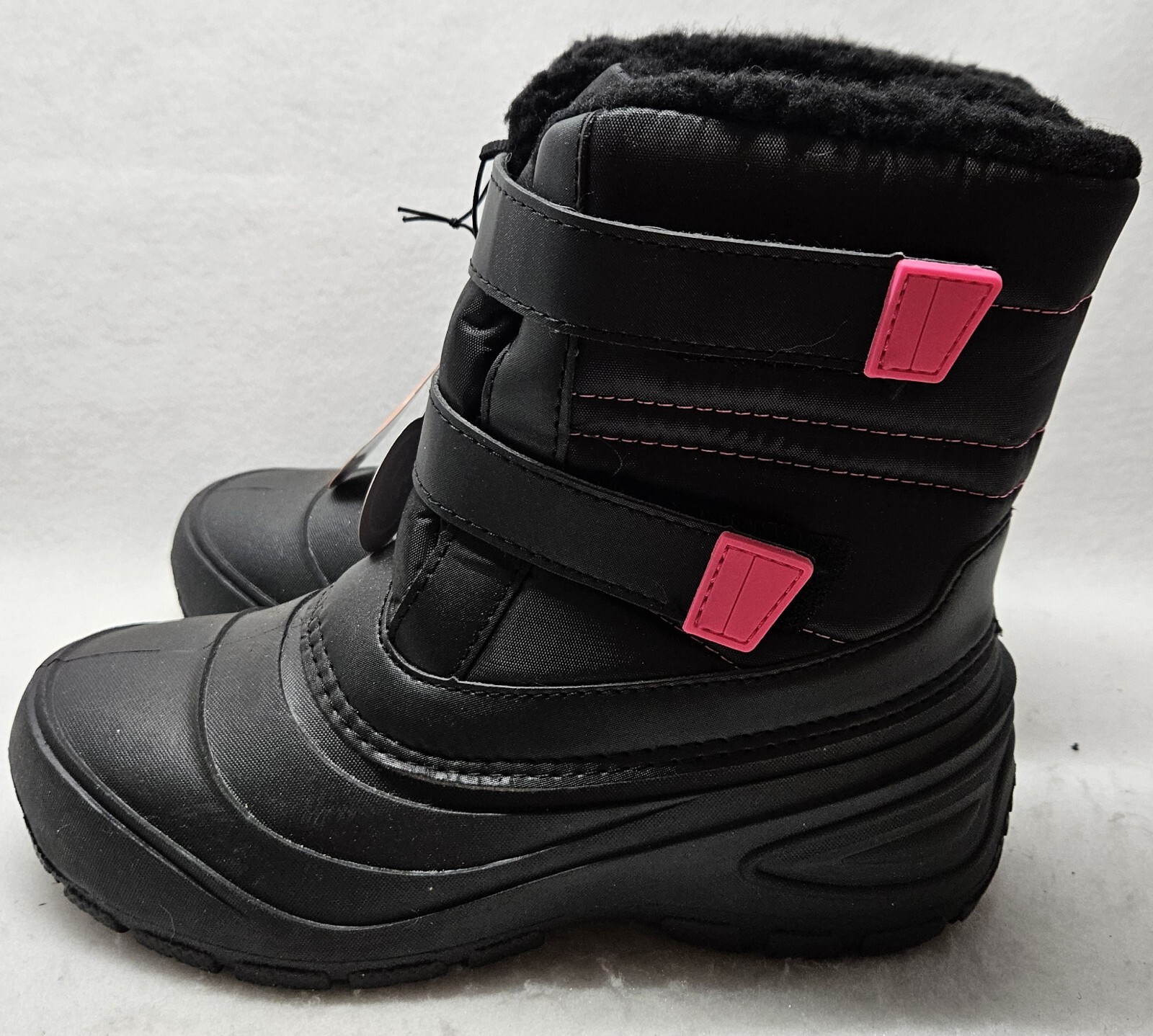 Wonder Nation Big Girls’ Winter Boots Temp Rated -5F Degrees, Size 4/New