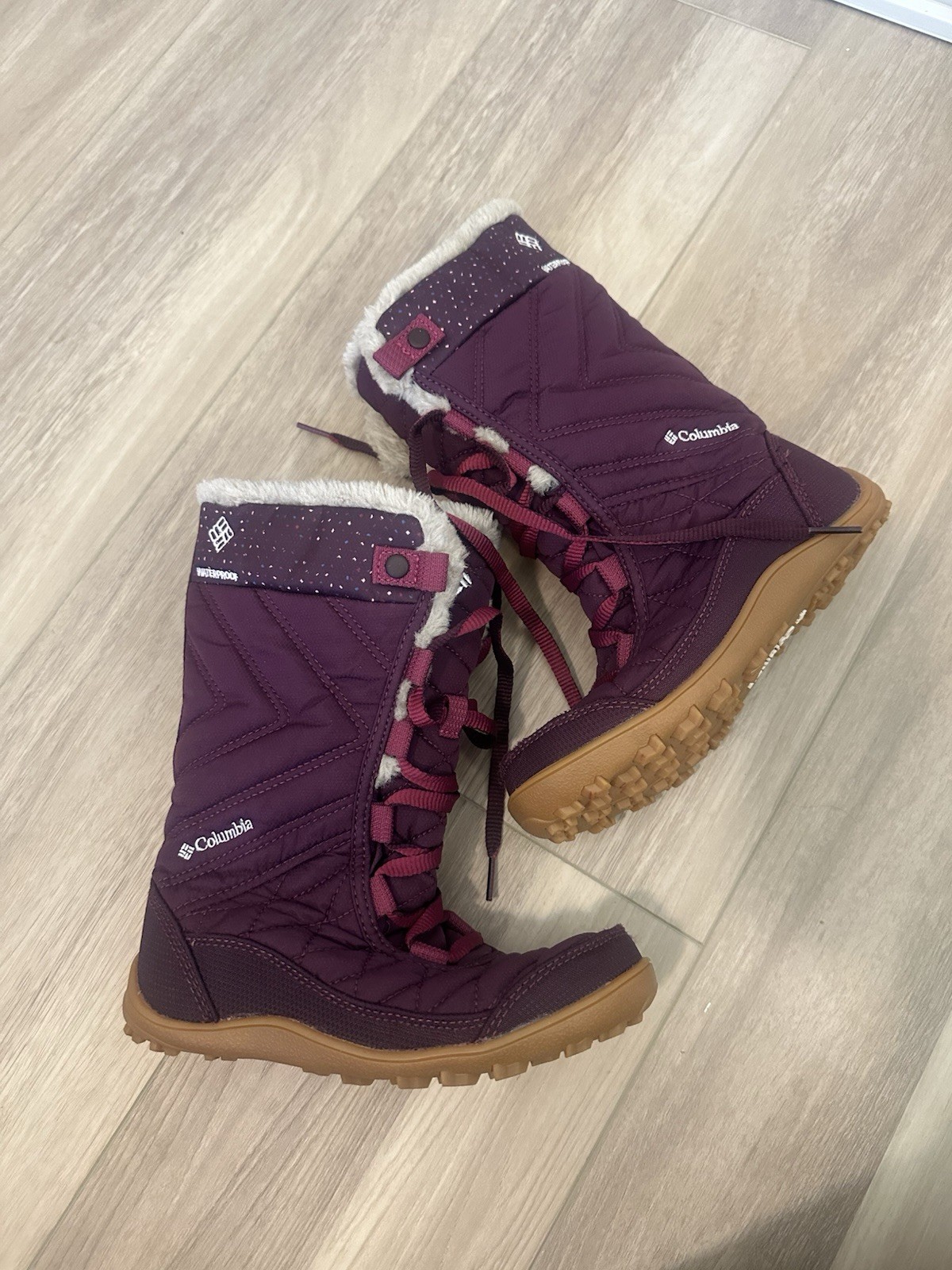 Columbia Girls Winter Boots Size 1