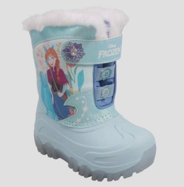 Disney Frozen Light-Up Toddler Girls’ Winter Boots Size 6