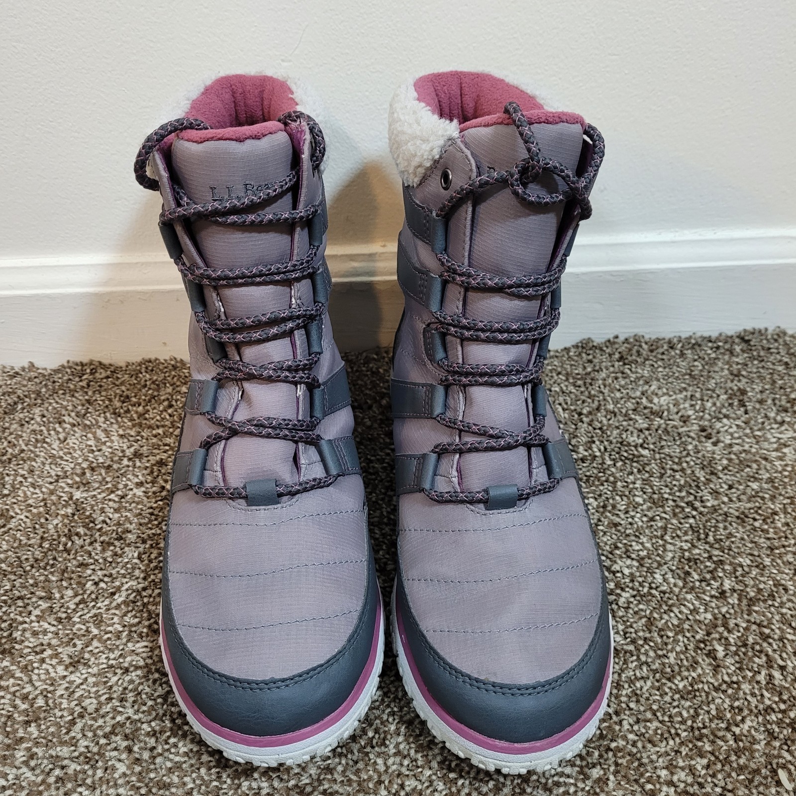 LL Bran Women Winter Boots Tek 2.5 Water Proof Size 9 Medium