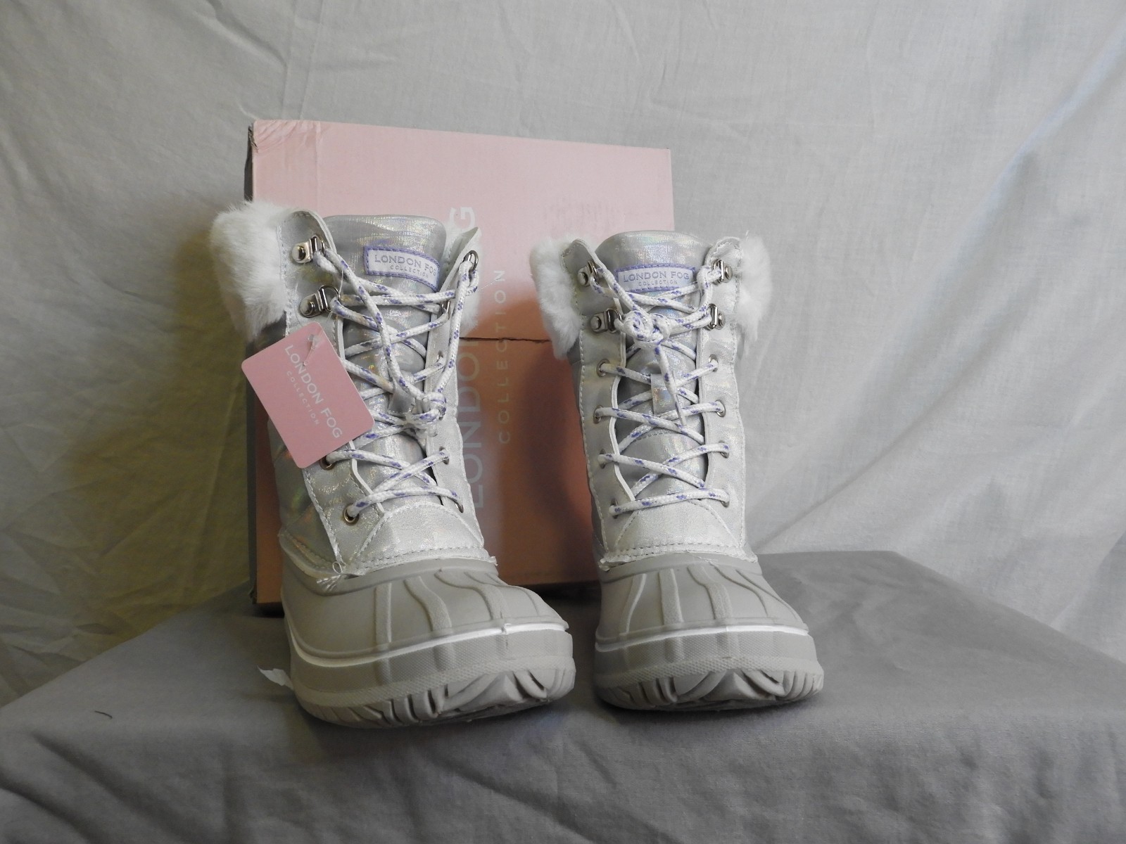 london fog girls winter boots size 1