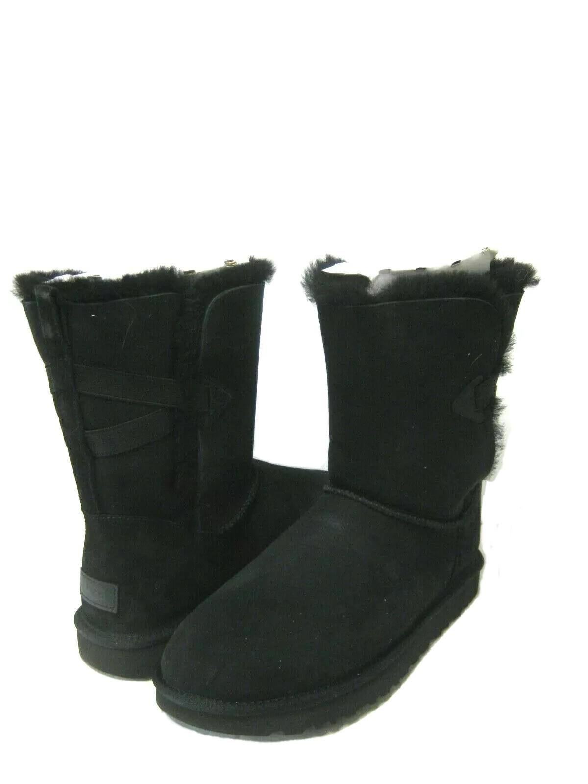 UGG BAILEY FLEX WOMEN BOOT SUEDE BLACK US 8 /UK 6 /EU 39