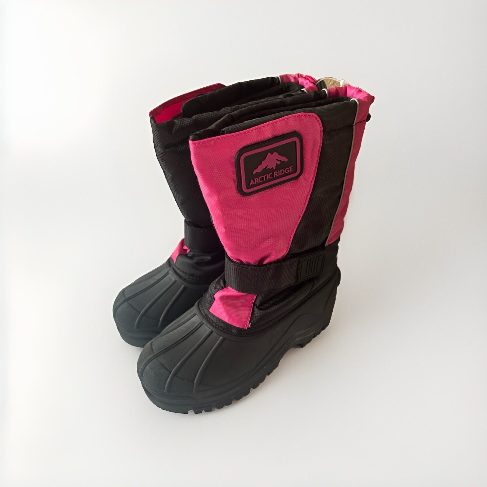 ARTIC RIDGE GIRLS WINTER BOOTS SIZE 3M COLOR BLACK PINK TEMP RATED 40 TO -22 NEW