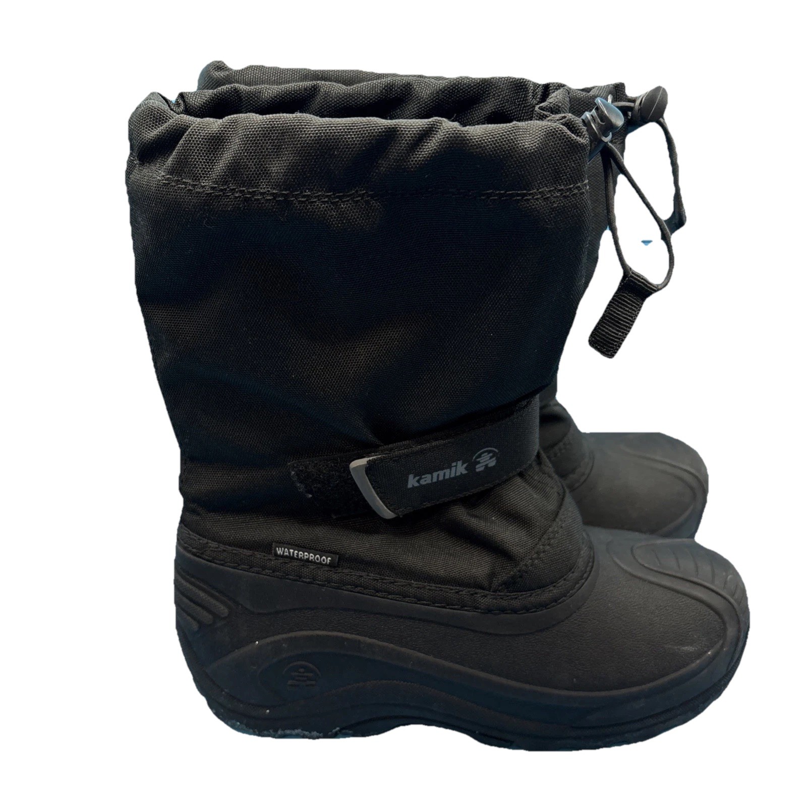 Kamik Waterbug Kids Snow Boots Waterproof Winter Boots with Zylex Liner / Sz 3Y