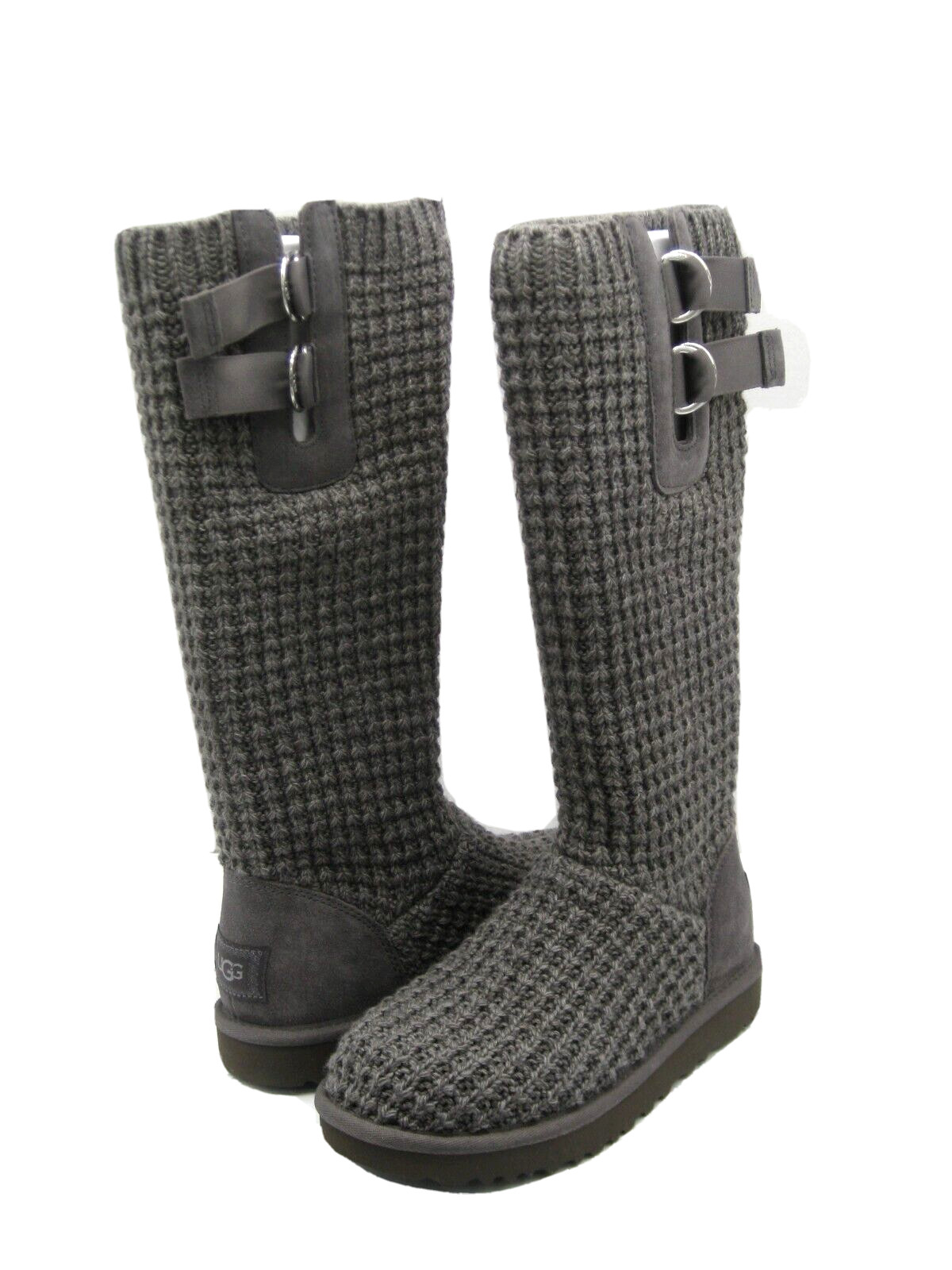 UGG CLASSIC SOLENE TALL WOMEN BOOTS CHARCOAL US 9 /UK 7 /EU 40