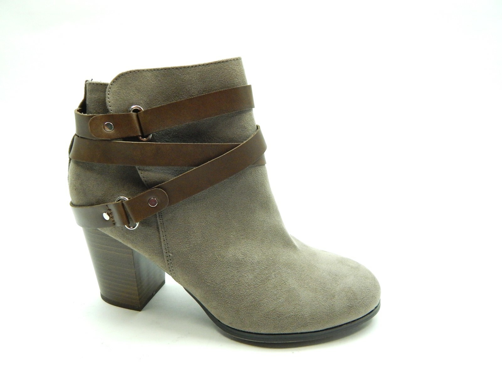 MATERIAL GIRL MELANY TAUPE WOMEN BOOTS SIZE 9