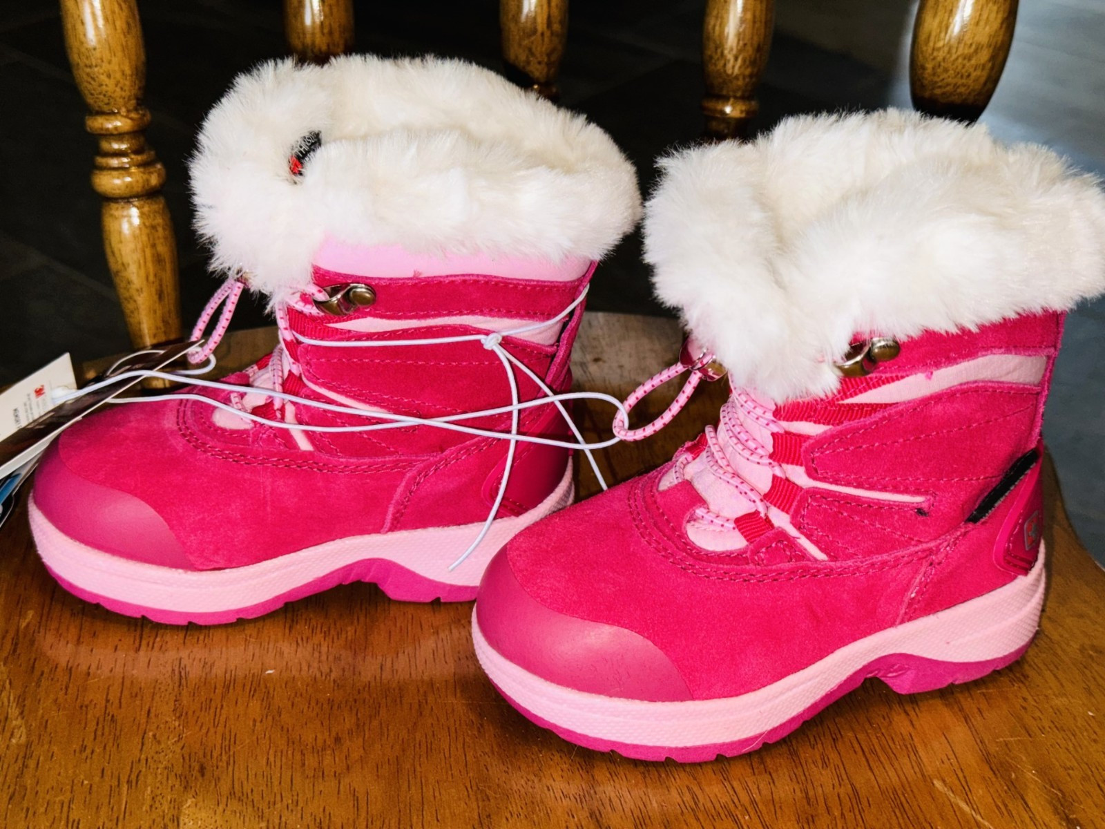 New 6 GIRLS BOOTS SNOW SWISS TECH -25F TODDLER CHILD WINTER GIRL PERFORMANCE GEA