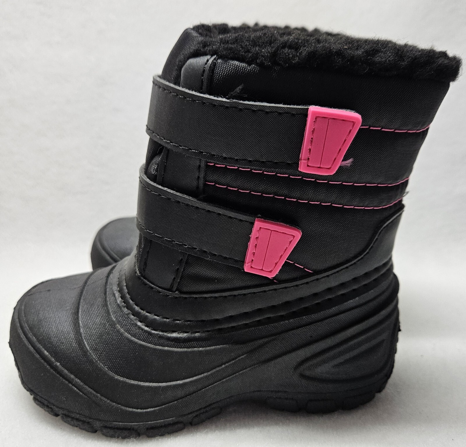 Wonder Nation Toddler Girls’ Winter Boots Temp Rated -5F Degrees, Size 7/New