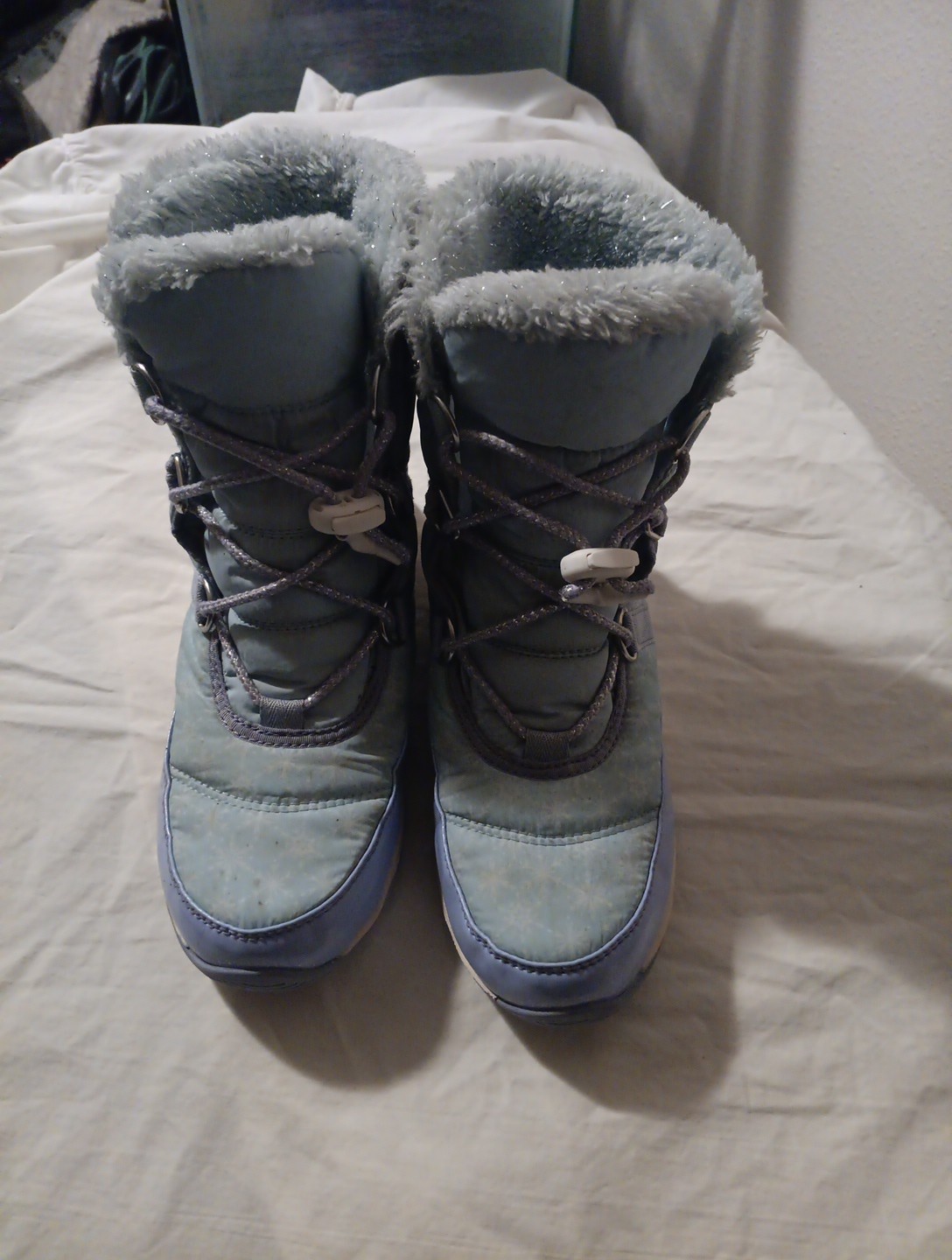 Girls Boots Disney’s Size 5 With Sparkles Up The Top