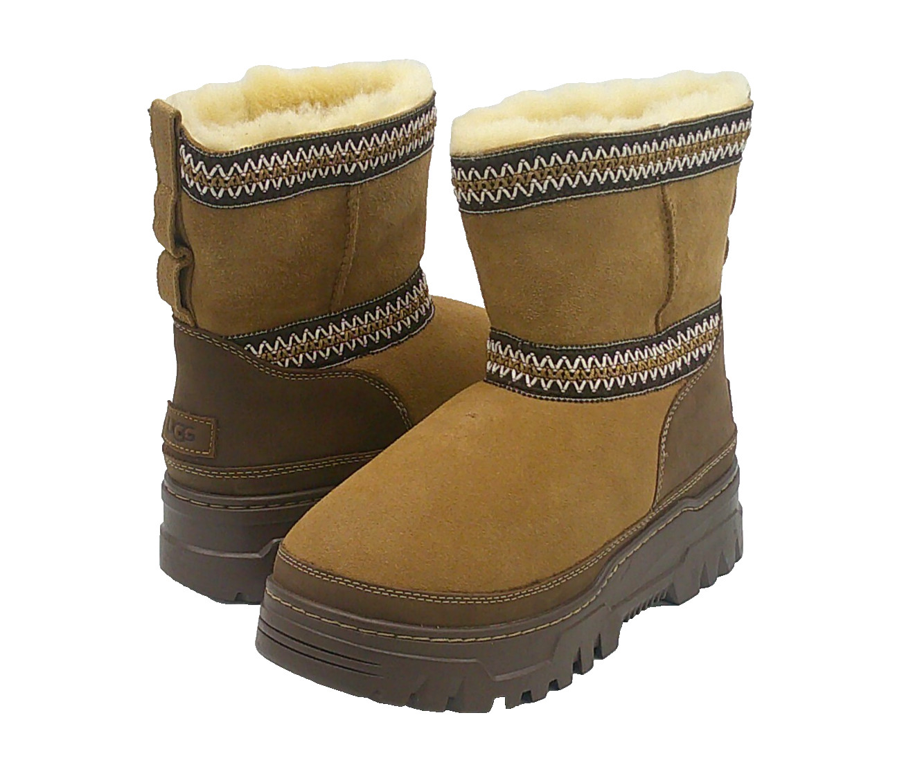 UGG CLASSIC MINI TRAILGAZER WOMEN BOOTS CHESTNUT US 7 /UK 5 /EU 38 /JP 24