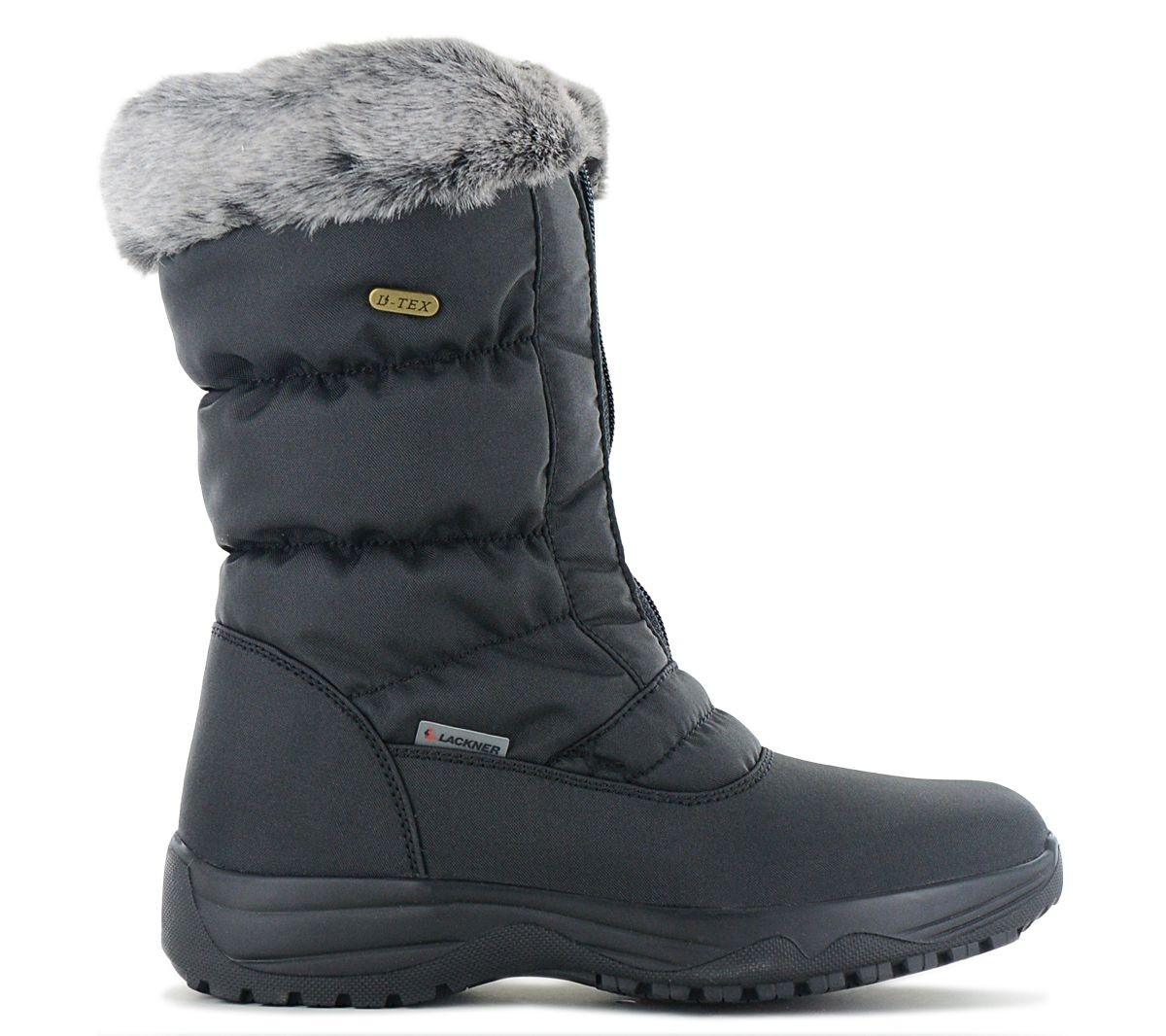 Lackner Kitzbühel Olga TX – Winter Boots With Integrated Spikes Black NEW