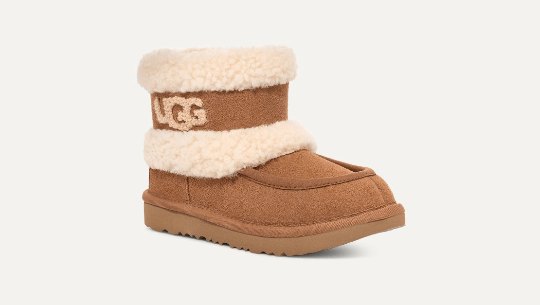 Ultra Mini UGG Fluff girls winter boots sis 13 NWB