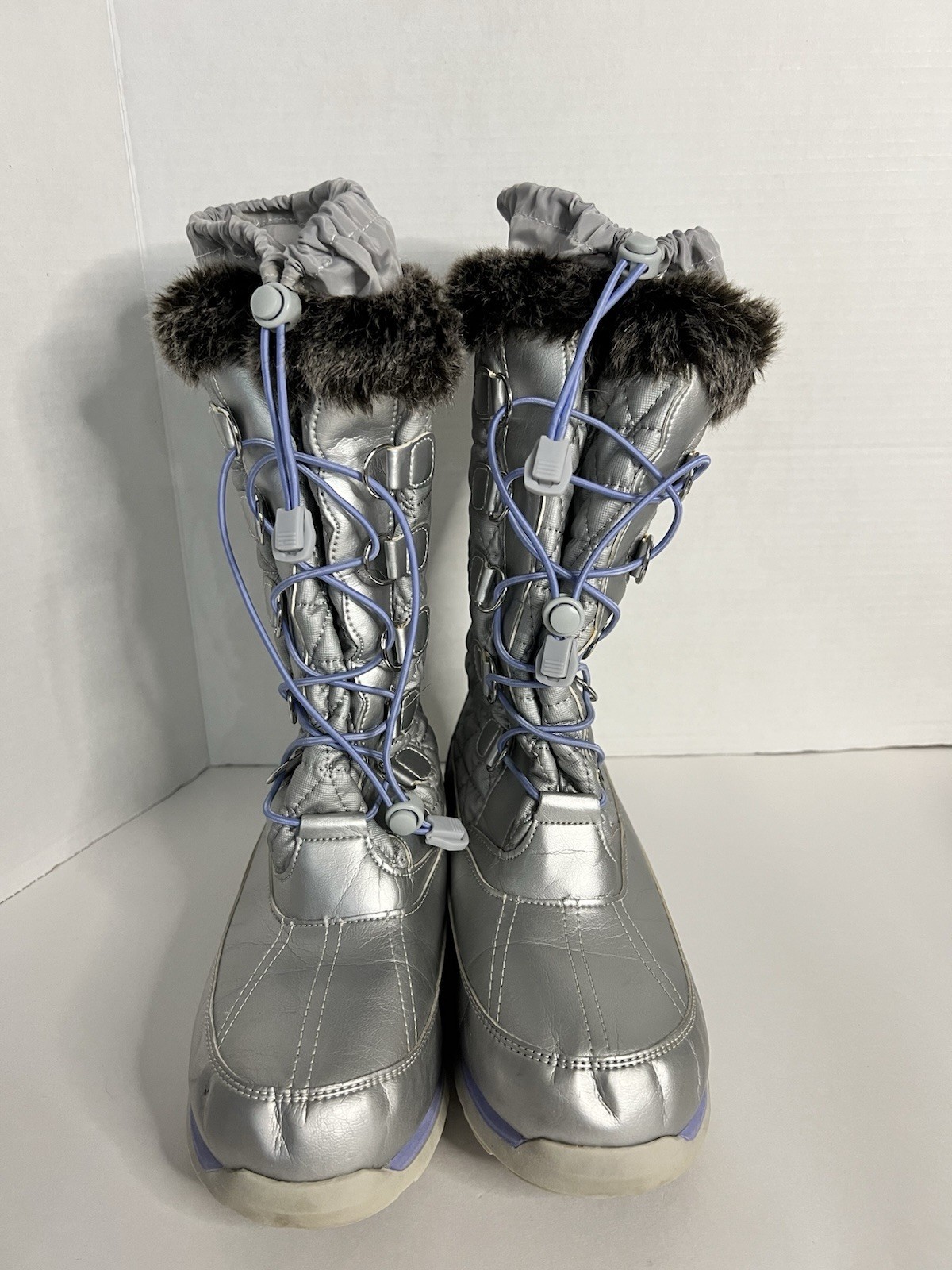 Lands End Moon Puffer Girls Winter Boots Size 5