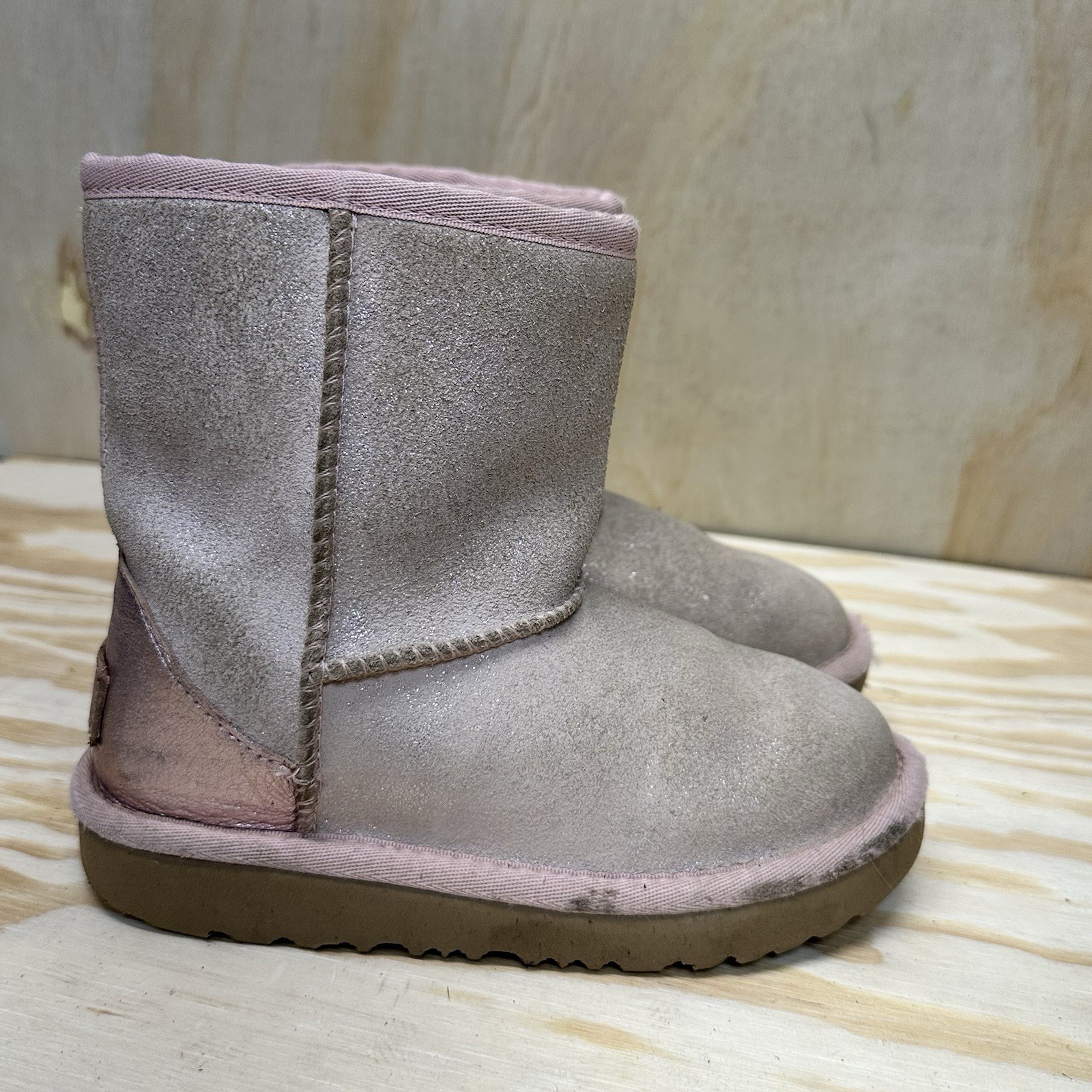 UGG Pink Girls Boots Sz 11