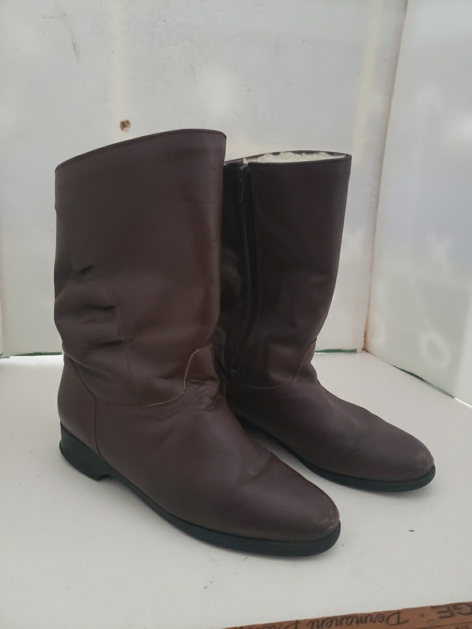 Vintage Blondo Canada Wool Laine Vierge 8.5 Women Boots