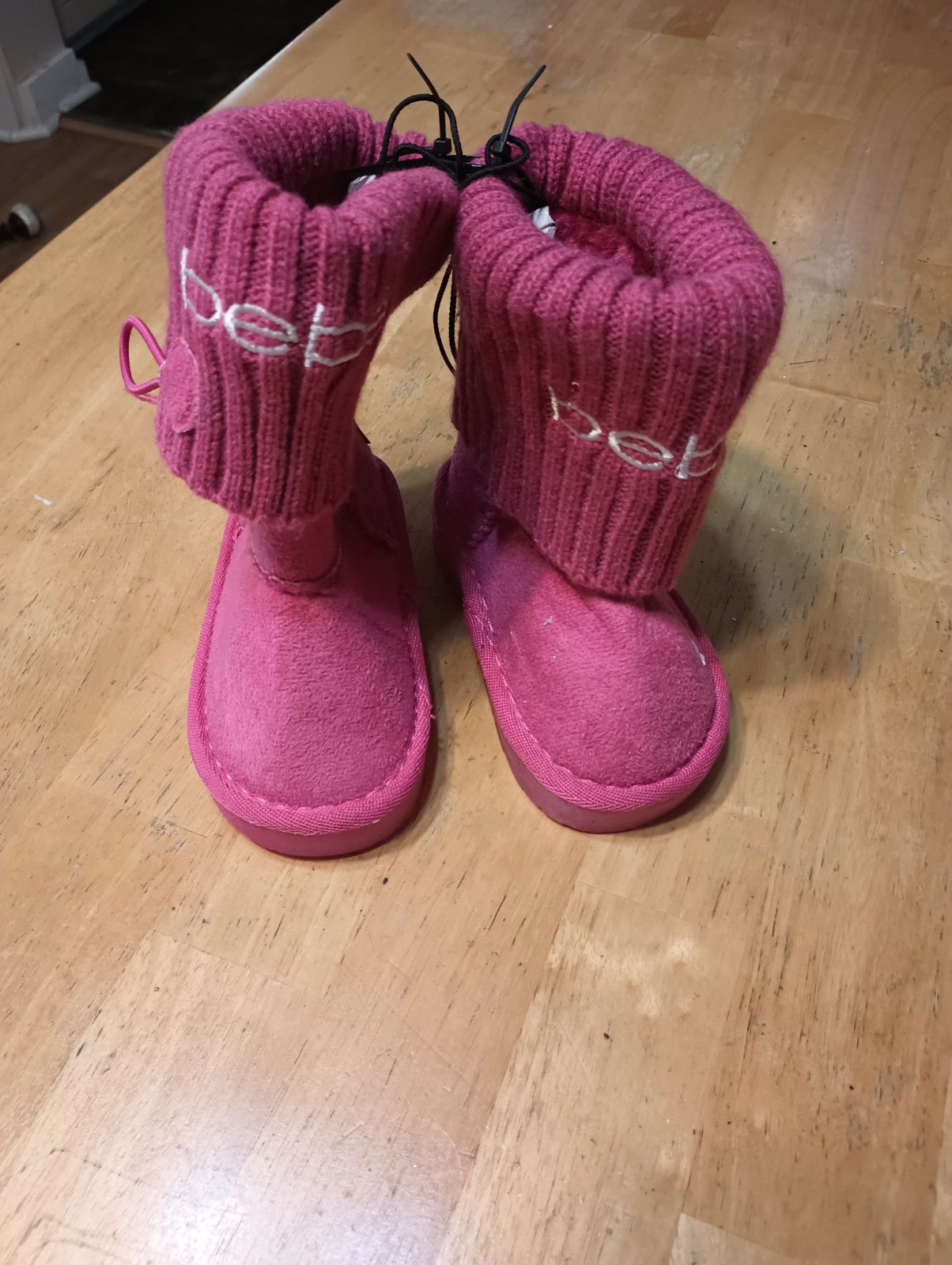 Bebe Girls Winter Boots Pink Size 5
