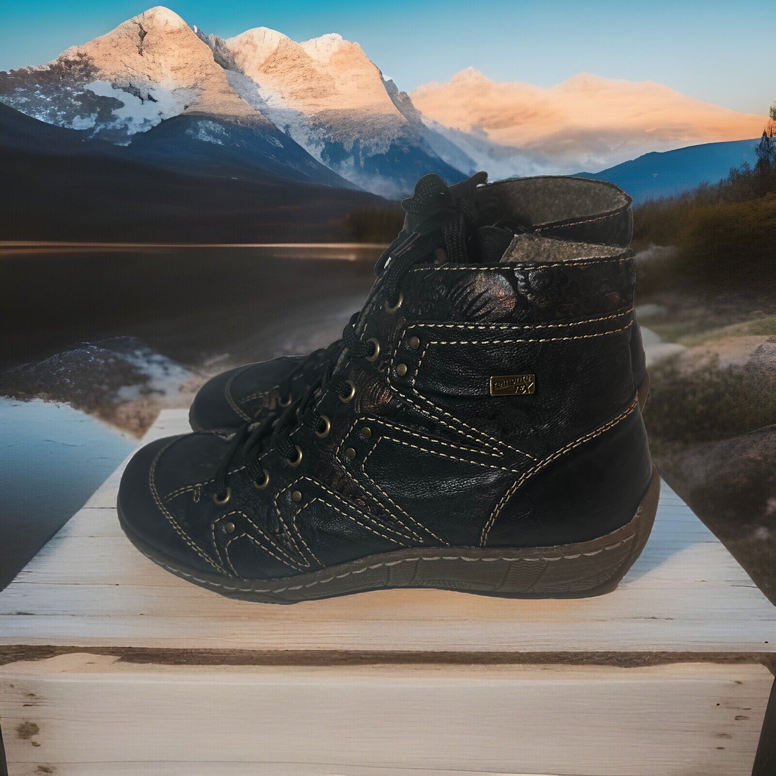 Remonte Women Boots Ankle Boots Winter Shoes TEX Leather 8913400640 0 Size 39