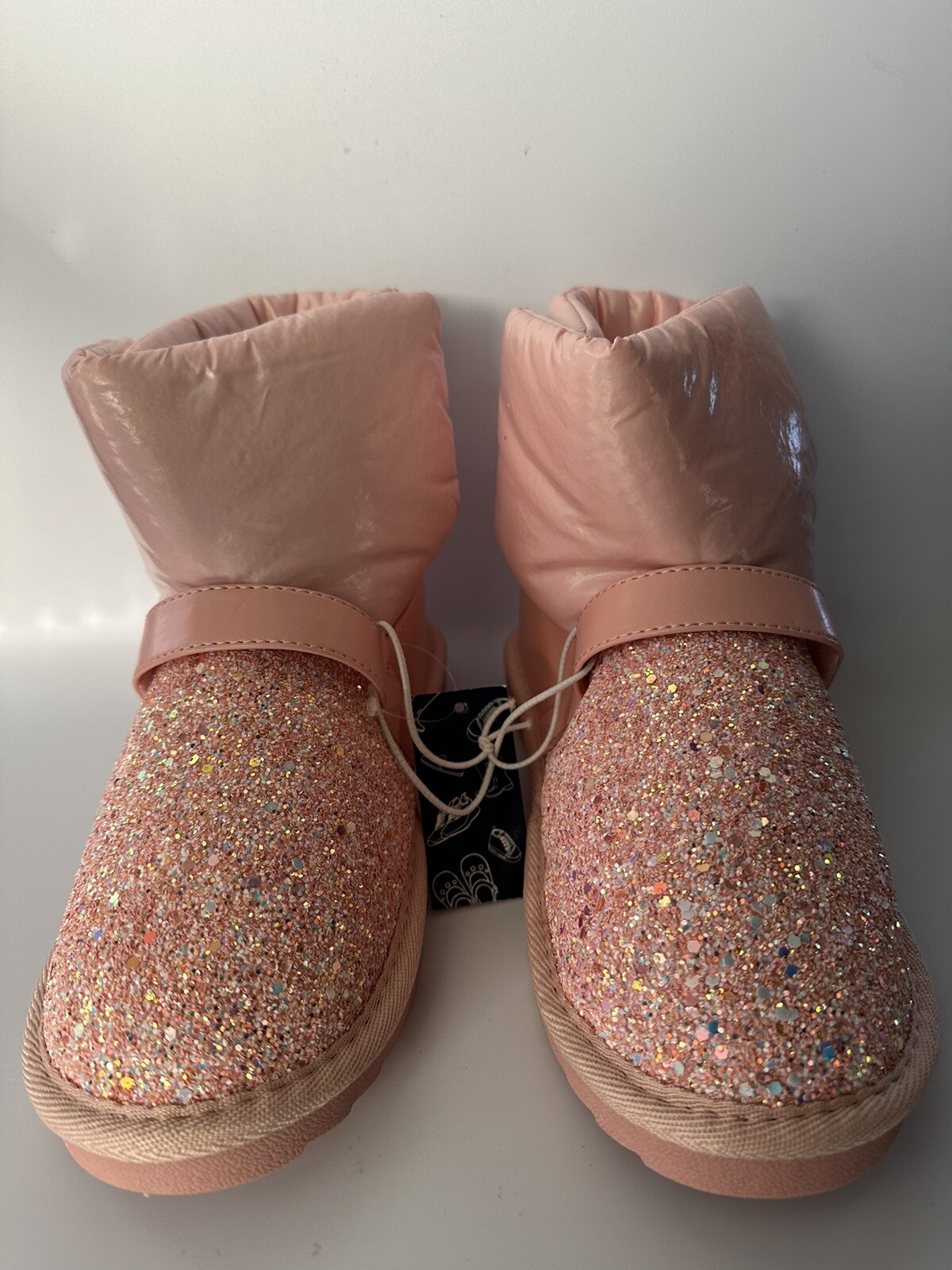 K Komforme Girls Winter Boots Pink Glitter Size 4