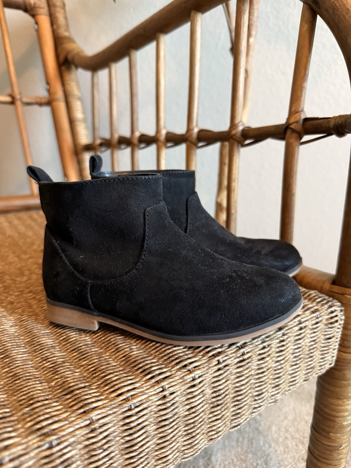 Cat & Jack Girls Boots Booties Black Size 10