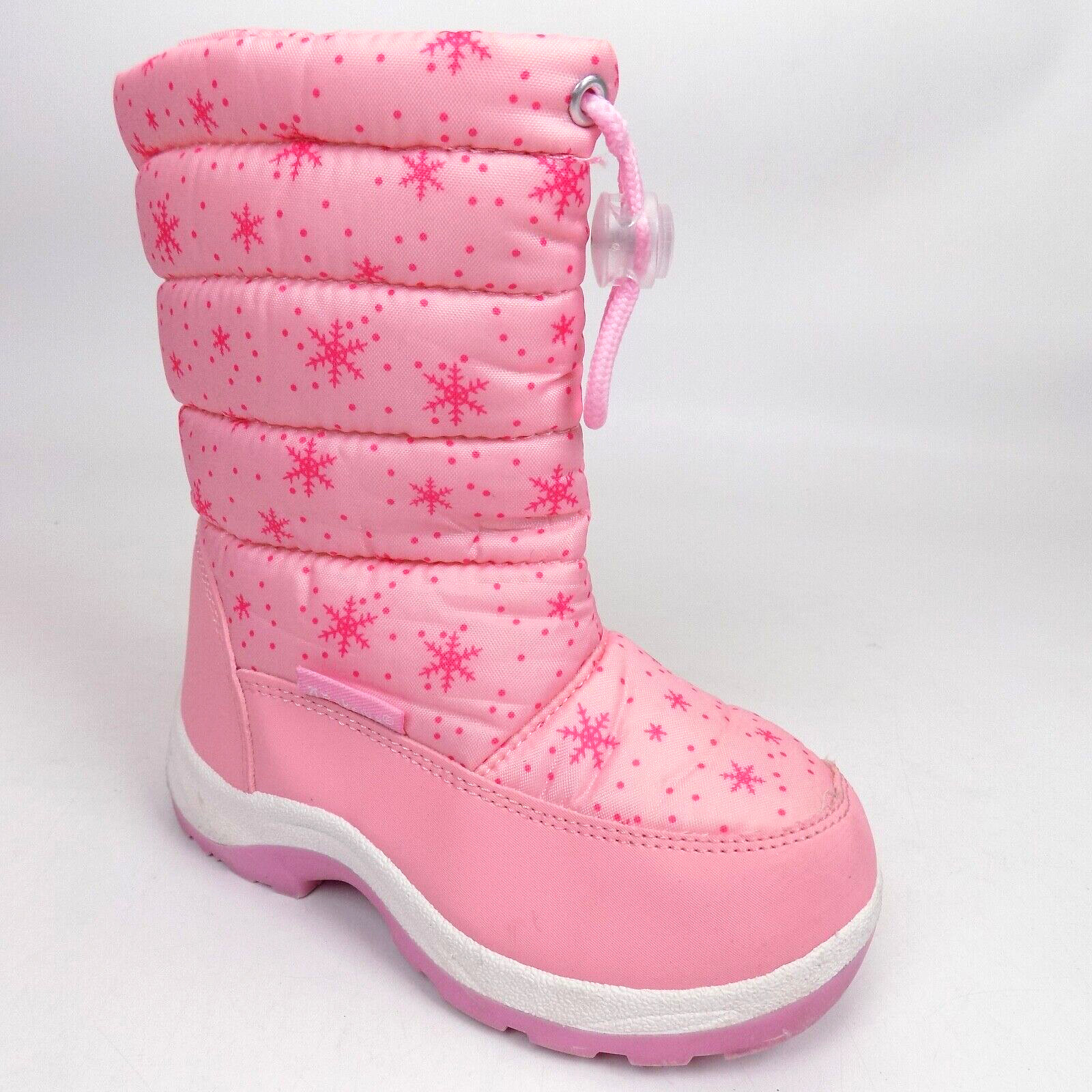 Apakoma Cold Weather Snow Toddlers Girls Boots Size 9.5, K, Pink