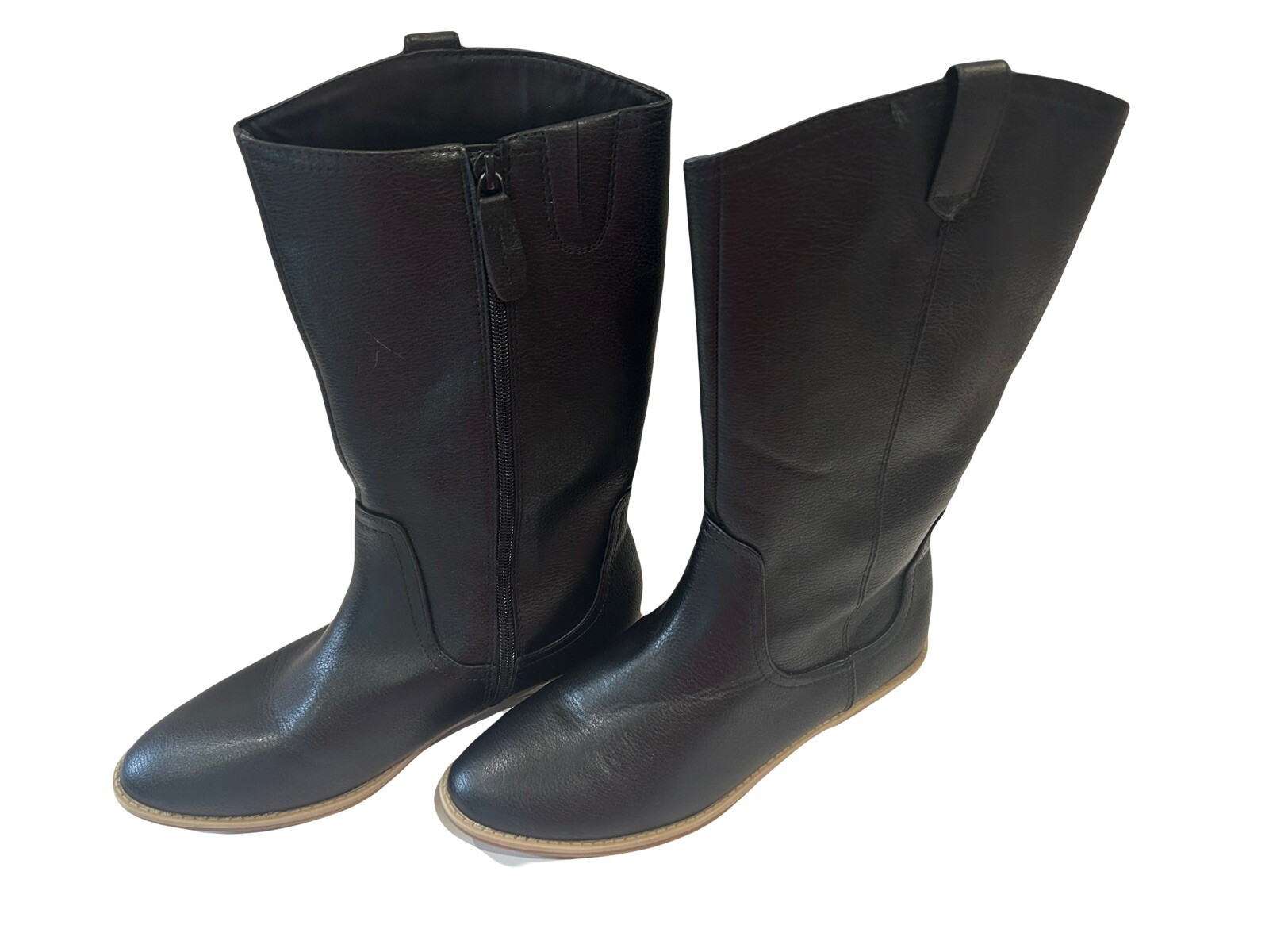 cat and jack Youth Girls Boots Black Size 4, Dressy, Winter, Riding Boots/shoes